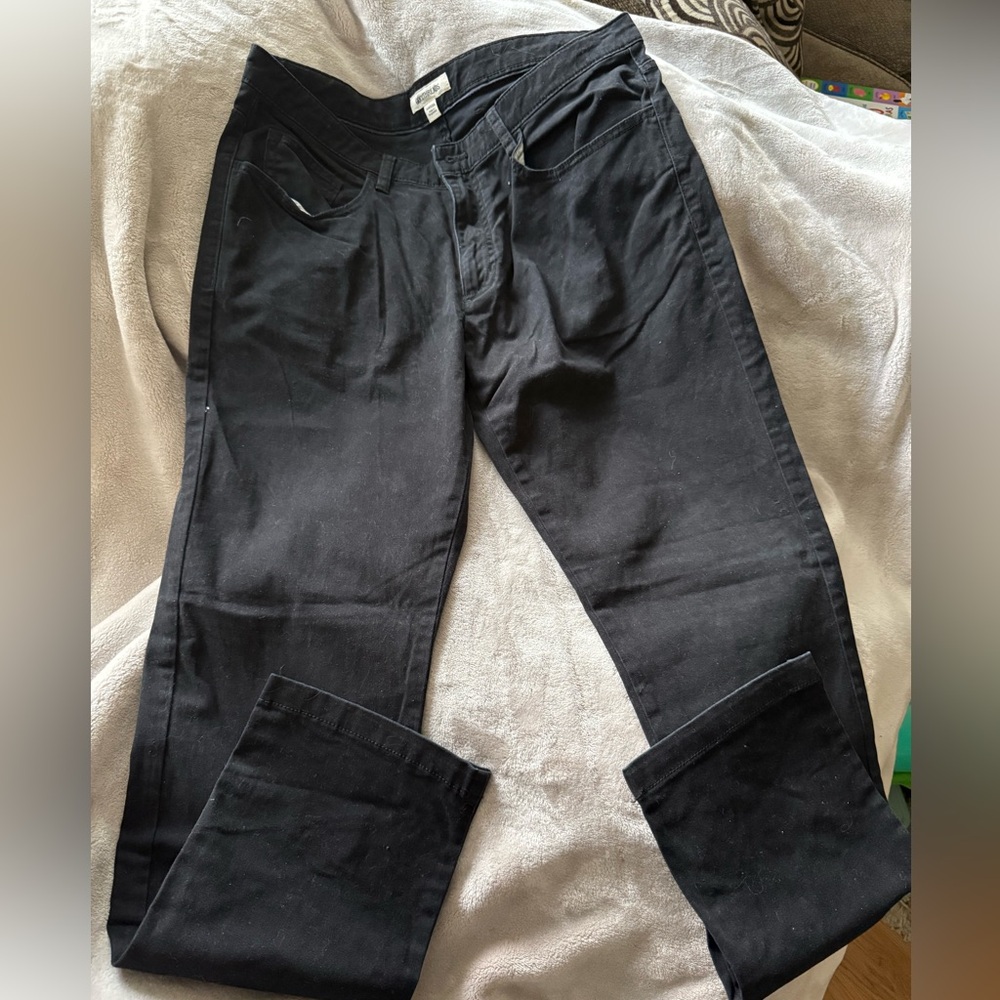 Goodthreads Women's Black Straight Leg Jeans